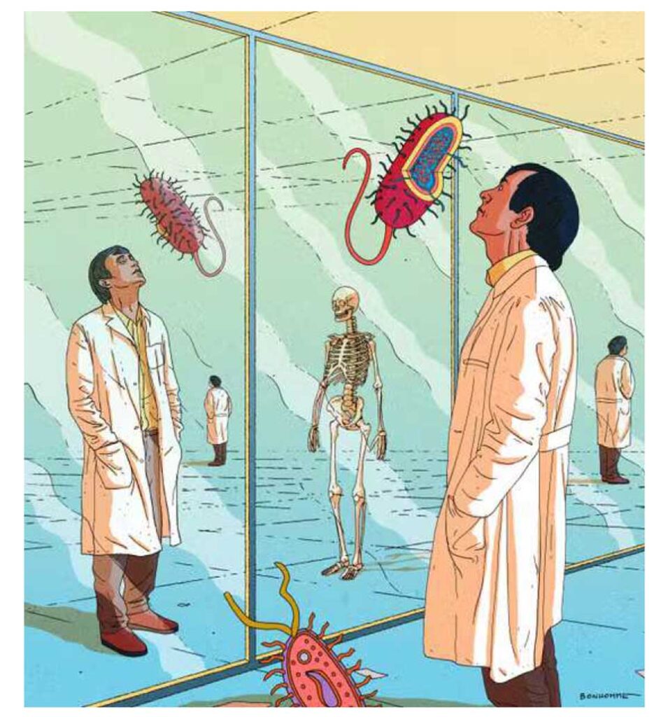 Bajji beñciti - Bactéries miroir