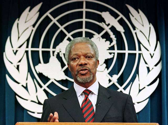 UN SECRETARY GENERAL ANNAN SPEAKS ON REFORM IN NEW YORK